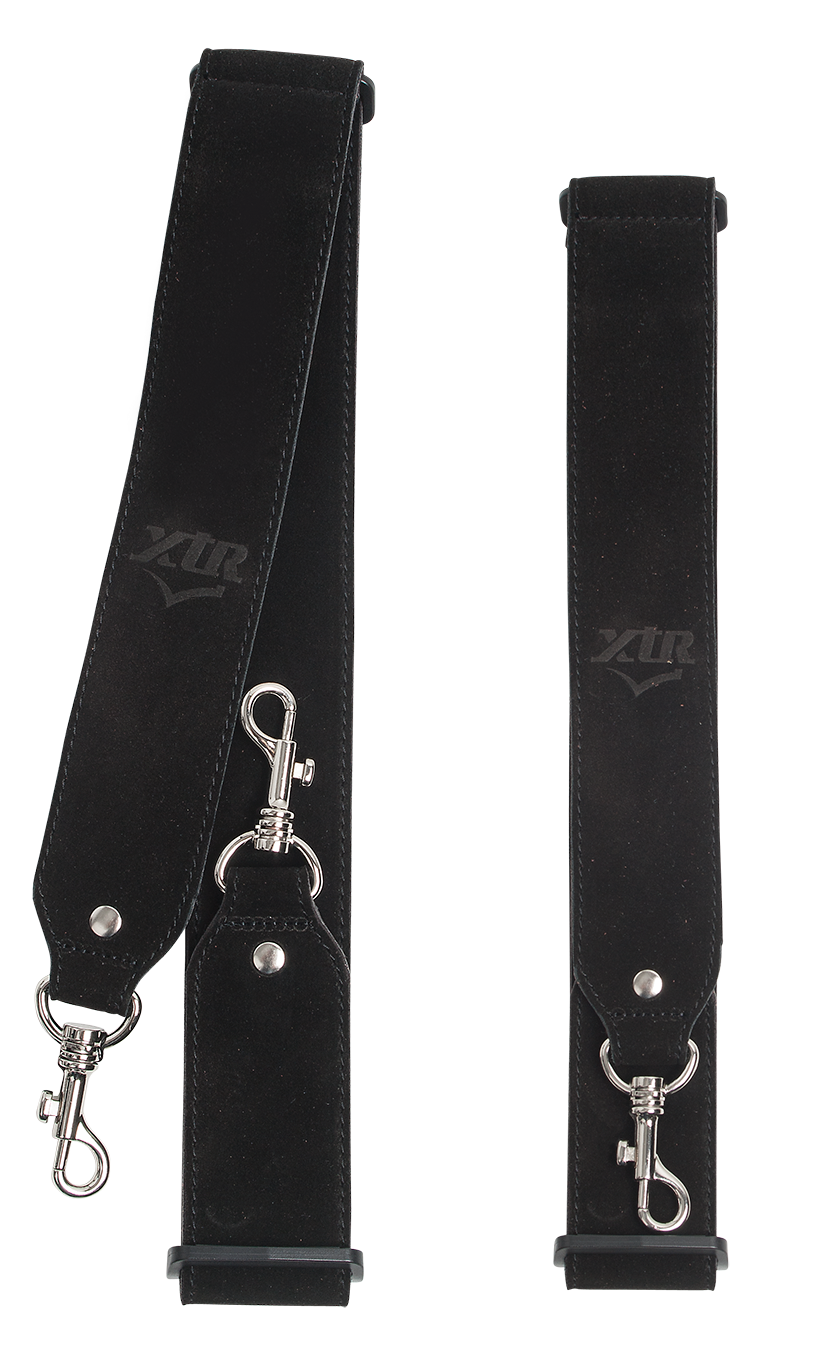 XTR | LS310 | Suede Leather Banjo Strap | Black XTR | LS310 | Suede Leather Banjo Strap | Black